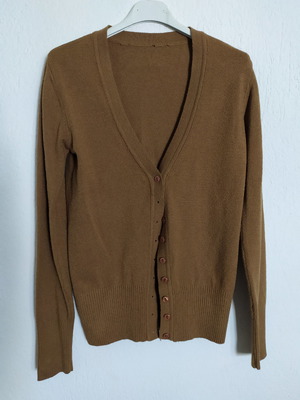 Women's brown cardigan size medium
