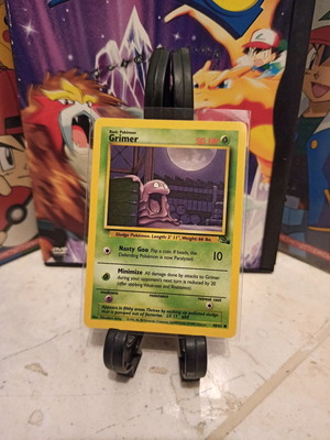 Карта Grimer Fossil 1999 Pokemon употребявана