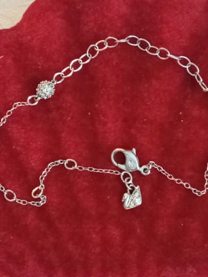 Swarovski anklet like new