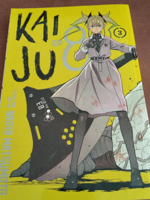 Kaiju n8 manga volume 3 new, English