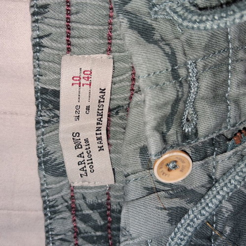 Zara kids' bermuda shorts like new, size 140 cm, age 10