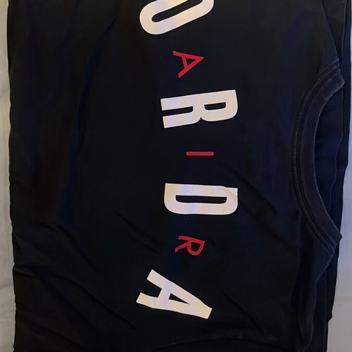 Jordan Air men's stretch T-shirt like new, black, size L