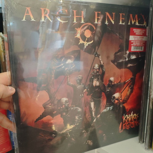 Arch Enemy Khaos Legions LP red sealed, metal