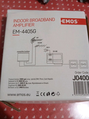 Ενισχυτής σήματος για τηλεόραση καινούργιος