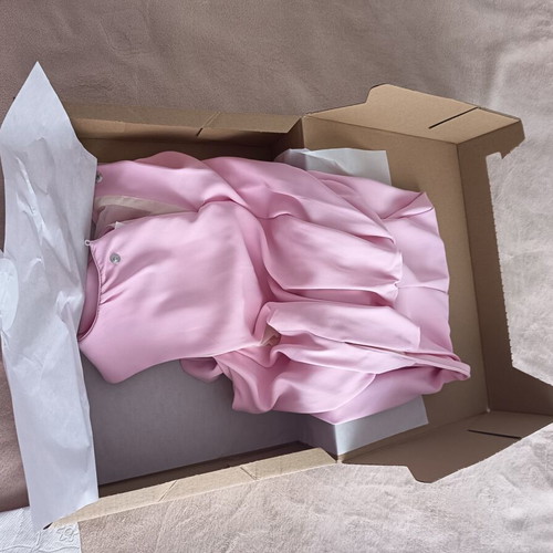 Zara dress size M new pink with tag