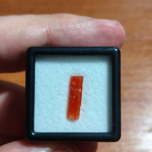 Crocoite 1.91ct New Extremely Rare Stone from Tasmania