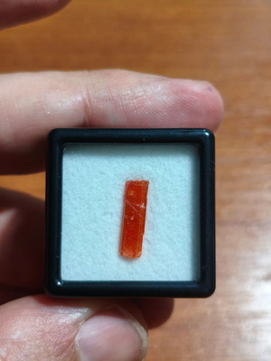 Crocoite 1.91ct New Extremely Rare Stone from Tasmania