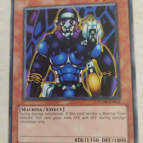 Kinetic Soldier Yu-Gi-Oh card like new
