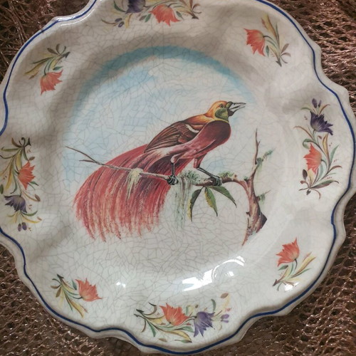 Mebel vintage melamine serving plate used