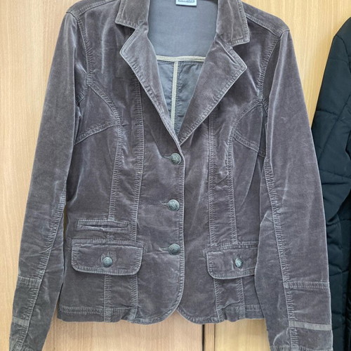 Elastic spring jacket like new, size M/L, brown