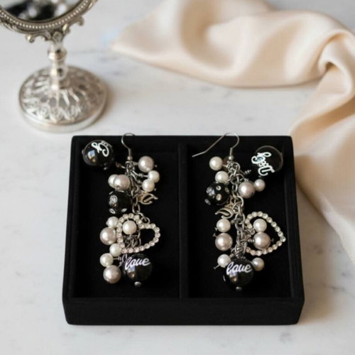 Dolce & Gabbana earrings used with statement design