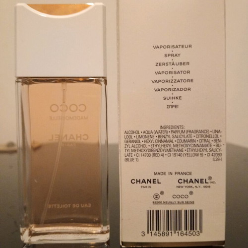 Coco Mademoiselle Chanel Eau de Toilette 50 ml new, authentic