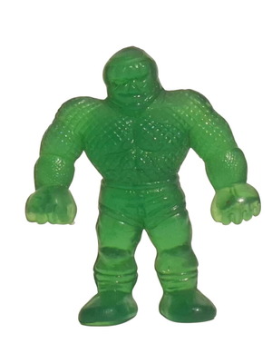 El Greco Exogini Kamikaze green figure vintage 80s