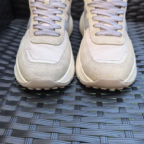 Hogan sports shoes size 40, white beige