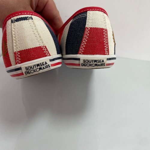 Fred Perry Southsea Deckchairs Ballerinas size 37 like new, colorful