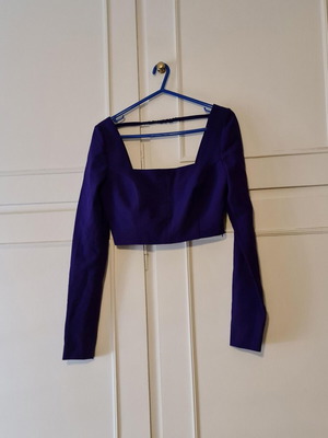 Zara women's blouse purple like new