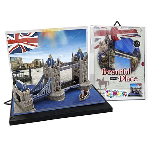 3D Puzzle London Bridge 33 Pieces New