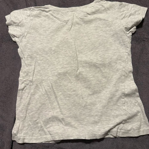 Pink Woman short-sleeve t-shirt used, size M, gray