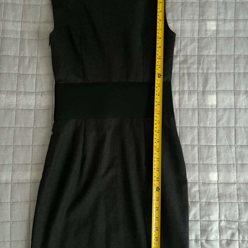 Jay Ahr Grey Wool and Silk Blend Sleeveless Sheath Dress like new, XS