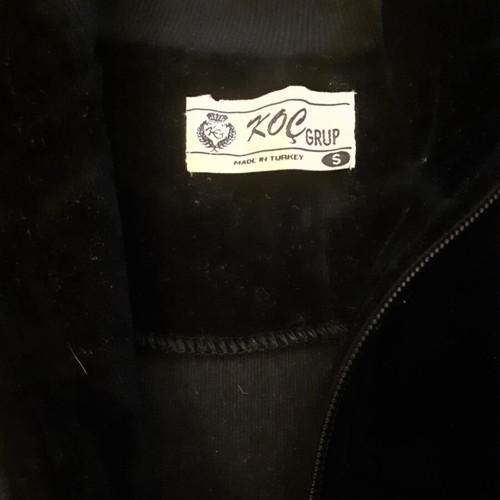Bomber jacket velvet size small like new, black