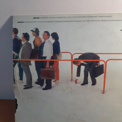 The Domino Theory Bolland vinyl used in good condition