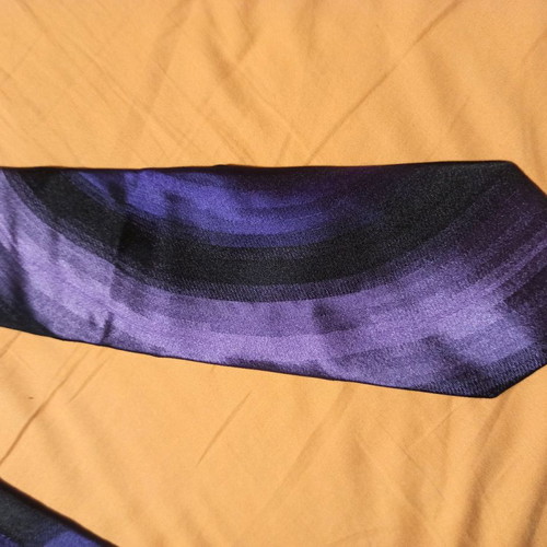 John Richmond tie new, purple, 100% silk