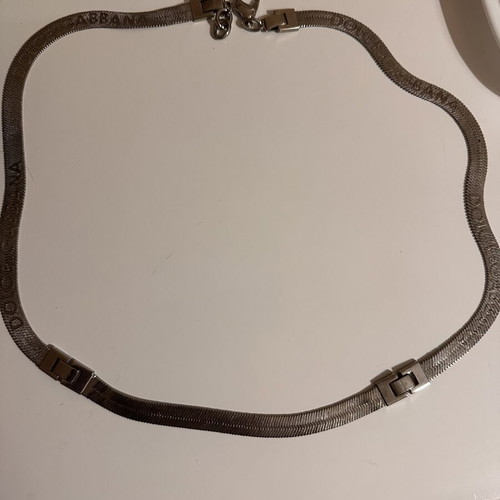 Vintage Dolce & Gabbana belt silver, like new