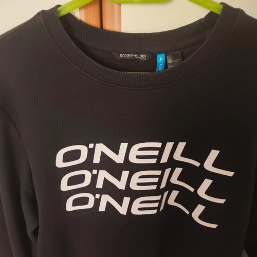 O'Neill black crewneck sweatshirt, size large