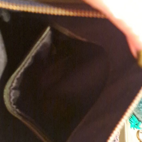 Cavalli Class blue shoulder bag like new with impressive strap