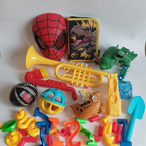 Boys toys set used, assorted items