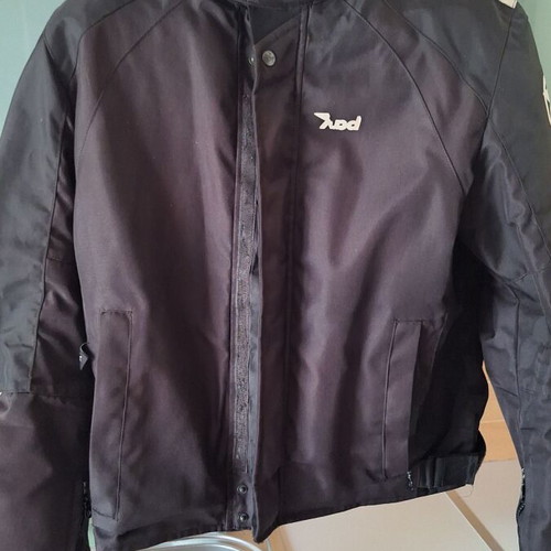Motorcycle jacket used, size XL, with protective pads