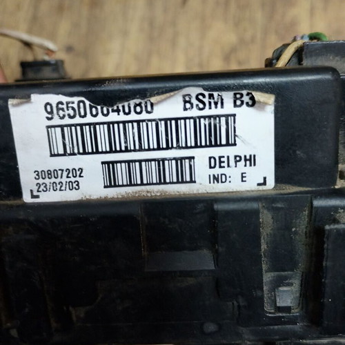 BSM module for Peugeot 307 BSM B3 Delphi 9650664080 used