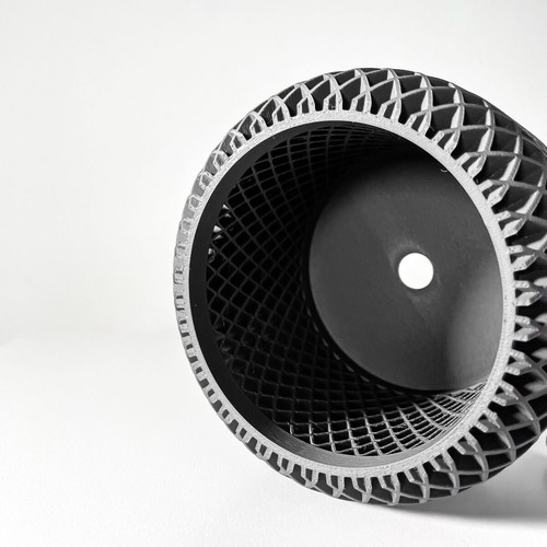Ravik Orchid Pot 3D Printed Eco-Friendly PLA