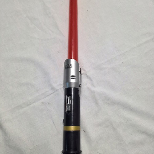Hasbro Star Wars Level 1 Lightsaber used, red
