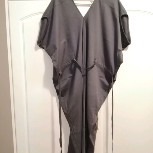 Cotton dress new, grey, size Small