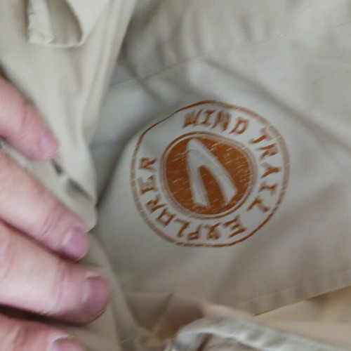 Camel pants size 38 used, beige