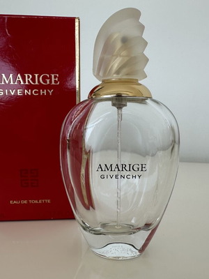 Amarige de Givenchy collectible perfume bottle like new, 50ml