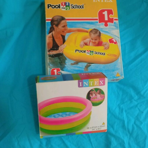 Baby Pool and Baby Float Set new
