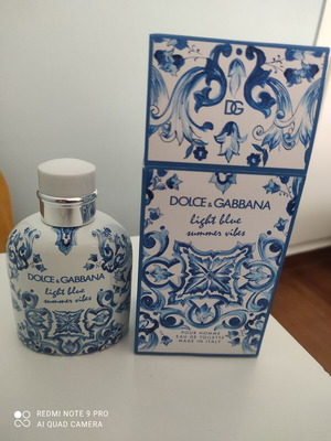 Dolce&Gabbana Light Blue Summer Vibes Eau de Toilette 125 ml new