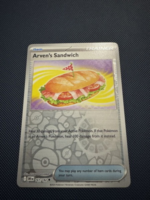 Arven's Sandwich NM reverse holo Pokémon card