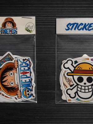 One Piece sticker set new, 8 pieces
