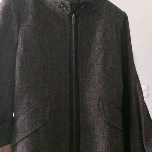 Zara women's jacket xs like new, brown tweed