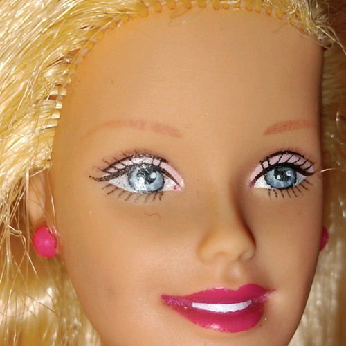 Barbie dolls used, pack of 3 with minor defects
