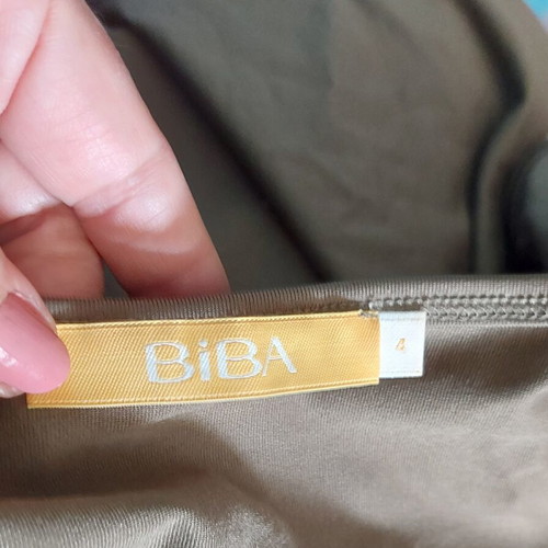 Γυναικείο αθλητικό τοπ τύπου φανελάκι Biba ανακαινισμένο, XL-3XL, χρώμα φυστίκι