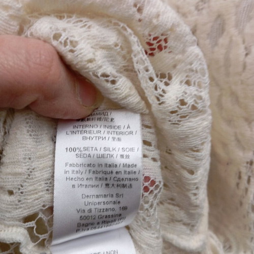 Ermanno Scervino lace blouse like new