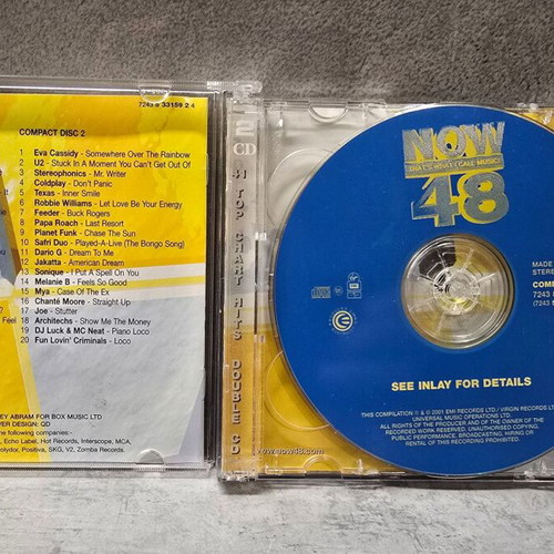 Now 48 2CD used, pop genre