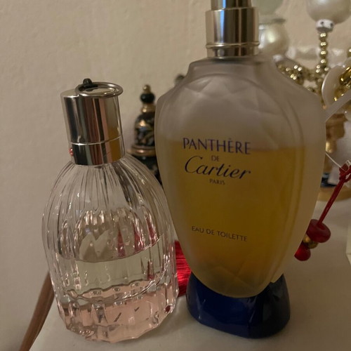 Cartier Panthere Eau de Toilette 75 ml used and SeebyChloe perfume