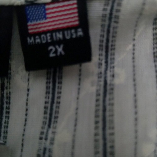 Women's shirt new with print and embroidery, size XL