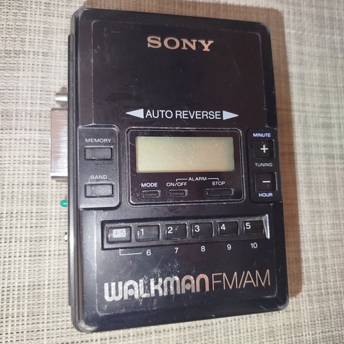 Sony WM-BF62 Cassette Walkman used for parts or repair