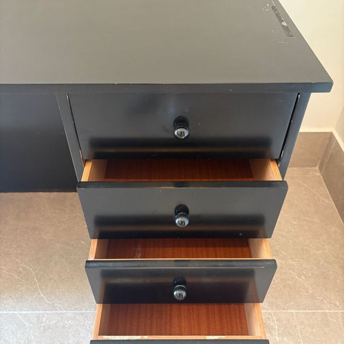Desk with 4 drawers used, 1.20x52x77 cm